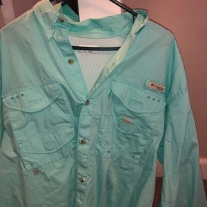 Men’s Columbia PFG Fishing Shirt (Size L)